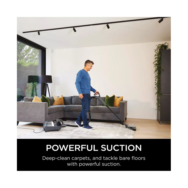 Shark Bagless Corded Canister Vacuum & Reviews Wayfair